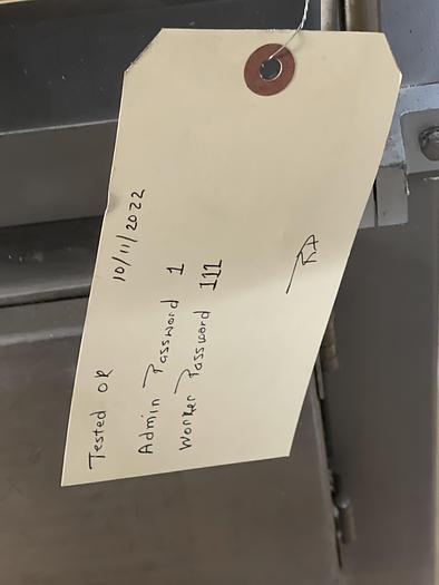 Used Techik IXL-400 Check Weigher 