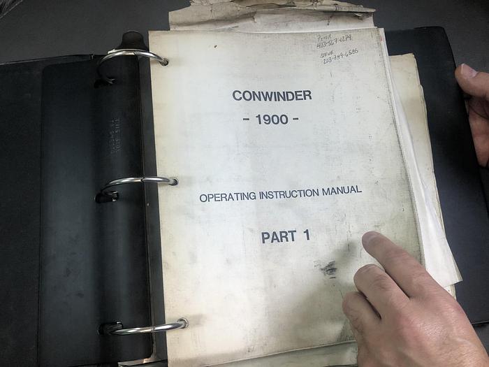 Used 90" ( 2.3M ) JAGENBERG 2300 CONWIND TWO DRUM SLITTER REWINDER 3300 FPM