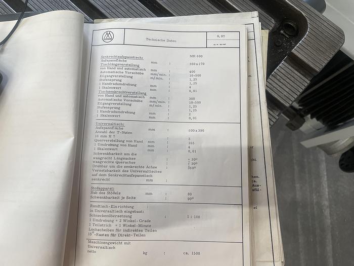 Gebruikt Maho MH-600