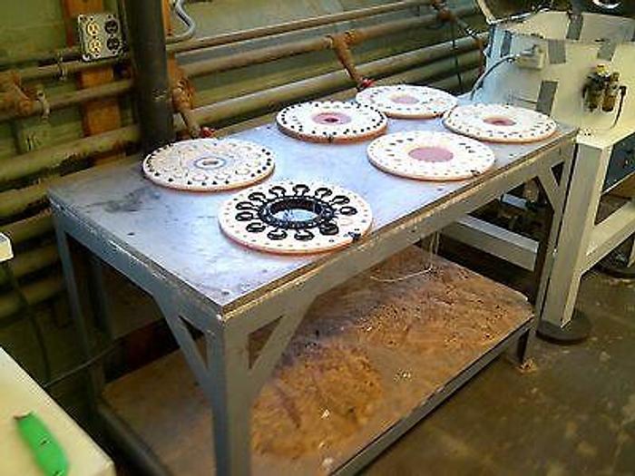 Used Plastic Casting System -automatic polish - molded parts-installed Watch Video!!