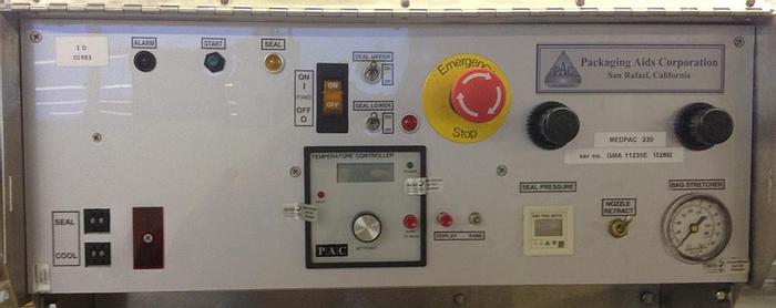 Used PAC Medpac GA18 Heavy Duty Bag Sealer
