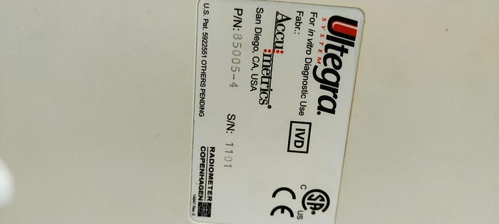 Gebraucht Accu metrics Ultegra system Schneller Thrombozyten-Laboranalysator 