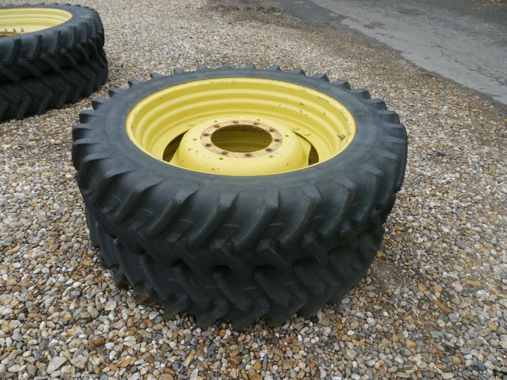 Used Set of John Deere Row Crop Wheels and Tyres for Sale at LBG Ma...