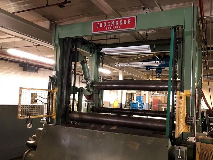 Used 85" (2.15M) JAGENBERG TWO DRUM SLITTER REWINDER
