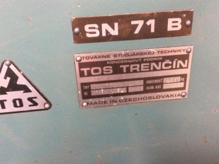 Used TOS SN71B x 4000mm Centre Lathe