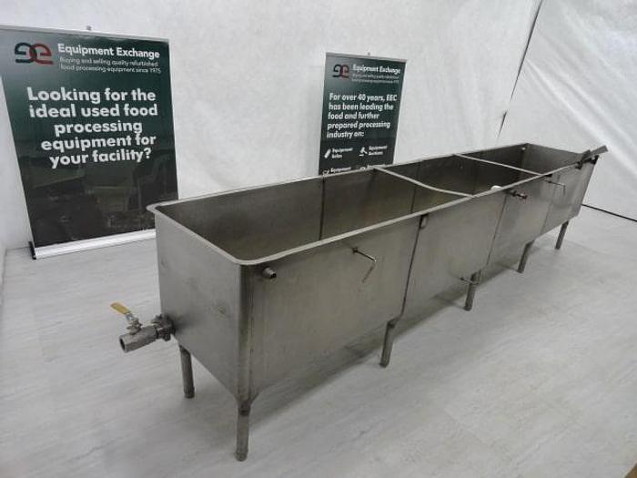 Used Horizontal Tank, 22" x 11'x 19" deep