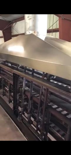 Used Casa Herrera FBCO Corn Tortilla Line, Oven, Cooling Convery & Components