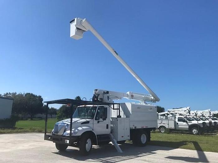 Used 2009 International 4300 Altec LRV-56 61ft Forestry Bucket Truck - C05185