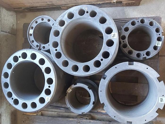 28 Stk. Holm Dehnmuttern zu Druckgussmaschinen, Idra, Oleopress / OP Die Casting,  neu