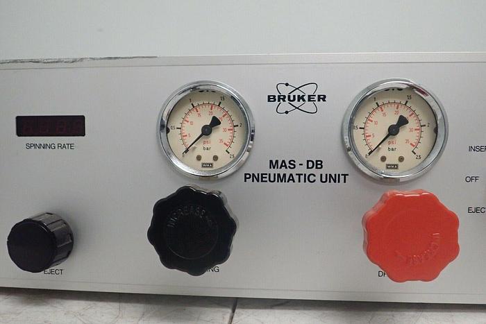 Used Bruker MAS-DB Pneumatic Unit, Type MSL PNK