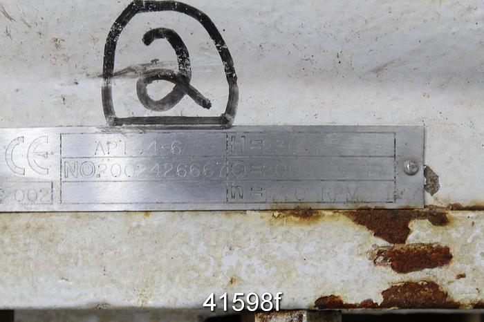 Used Sulzer APT44-6 Pump, 6x8x18, Stainless Steel #41598