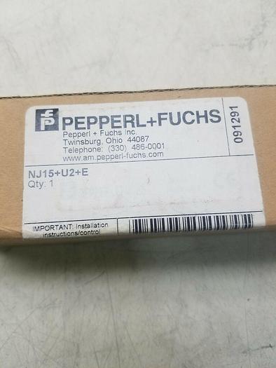 PEPPERL+FUCHS SENSOR NJ15+U2+E