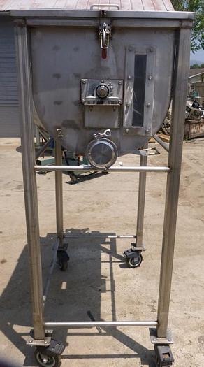 Used Mixer, Paddle, 10 CF, S/st, TCSM, 2 HP #S743987
