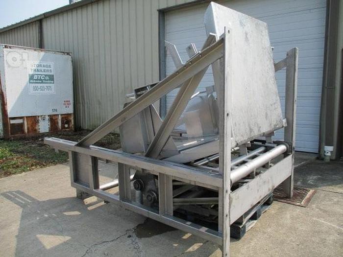 Used RMF Vat Dumper; Md#110; Two-Stage; 8' Dump Height