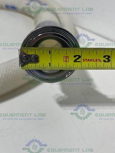 Used Saint Gobain HOSSMP-16 Pure Fit 96" Hose w/ 1 1/2" Sanitary Fitting 125PSI