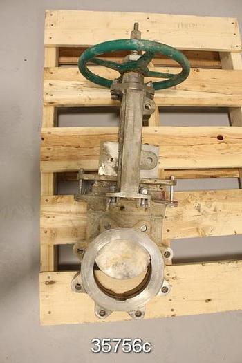 Used Rovalve 6" Hand Operated Knife Gate Valve #35756