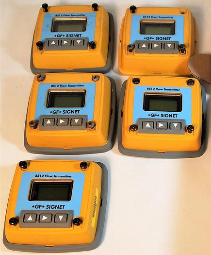 Used GF Signet 3-8512 Paddlewheel Flow Sensor - 0.1 to 6 m/s (0.3 to 20