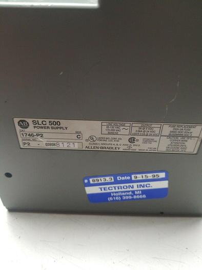 Used Allen Bradley 1746-P2, 1746-OW8, 1746-OA16,1746-OW16, 1746-IA16