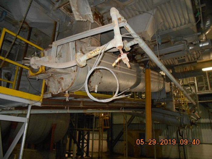 Used 24" x 32' AMF-BURNS SINGLE SCREW COOLING SCREW - C/S