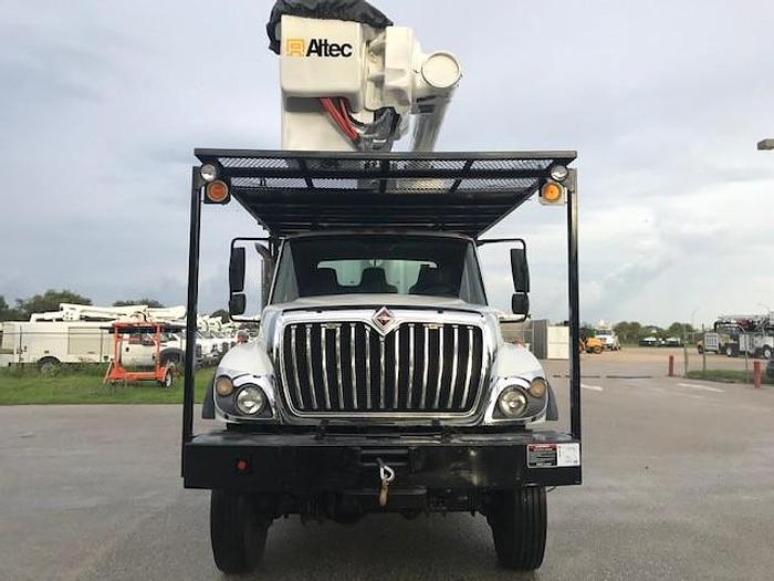 Used 2010 International 7300 4x4 Altec LRV58 63ft Over-Center Forestry Truck - C76319