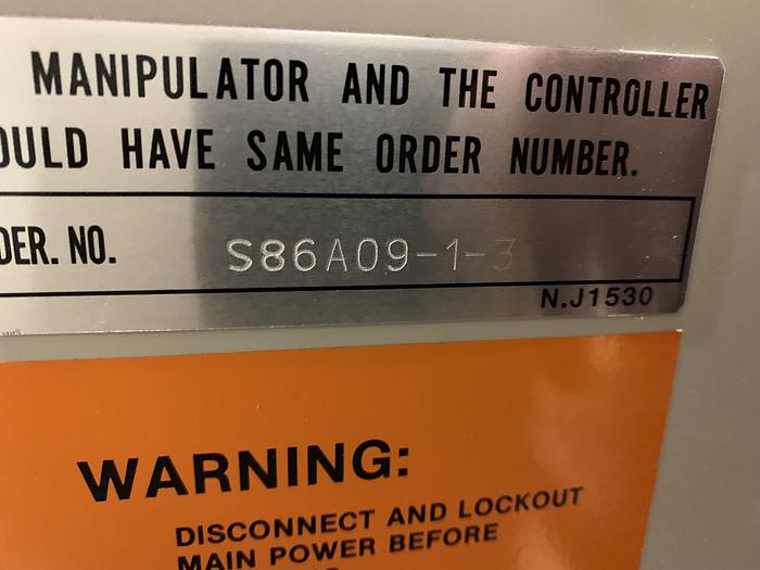 Used YASKAWA MOTOMAN SSF2000 (YR-SSF6-A00) 6 KG X 1,378mm REACH 6 AXIS CNC ROBOT WITH NX100 CONTROL