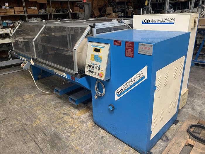 Used 83" CEVENINI ED400DX PROGRAMMABLE SINGLE KNIFE CUTTER