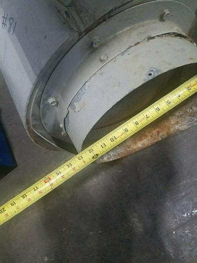 Used Air Blower Exhaust System 3/4 HP 110V 12 inch duct