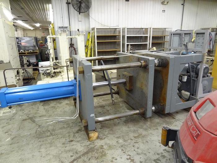 Used CUSTOM BUILT 50 TON(ESTIMATING TONNAGE) HYDRAULIC 4 POST PRESS