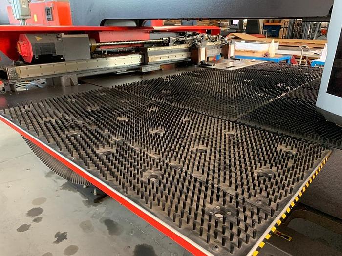 Used 2008 - 22 Ton Amada AC-255NT Servo Driven Turret Punch