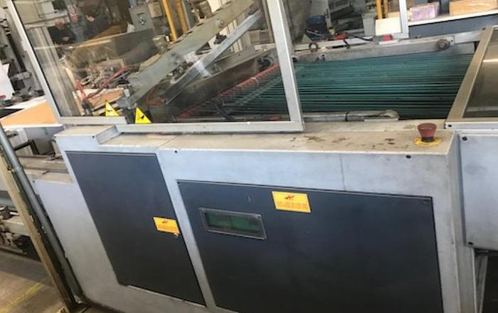 Used 1998 De Benardi 80G -SH for the production of film soft loop handles bags