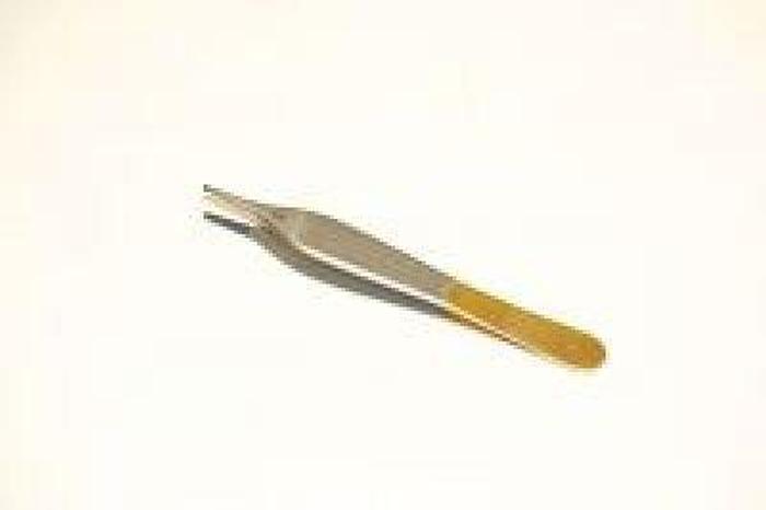 Used Forceps Tissue Dissecting Tungsten Carbide Adson Plain  120mm (4-3/4in)