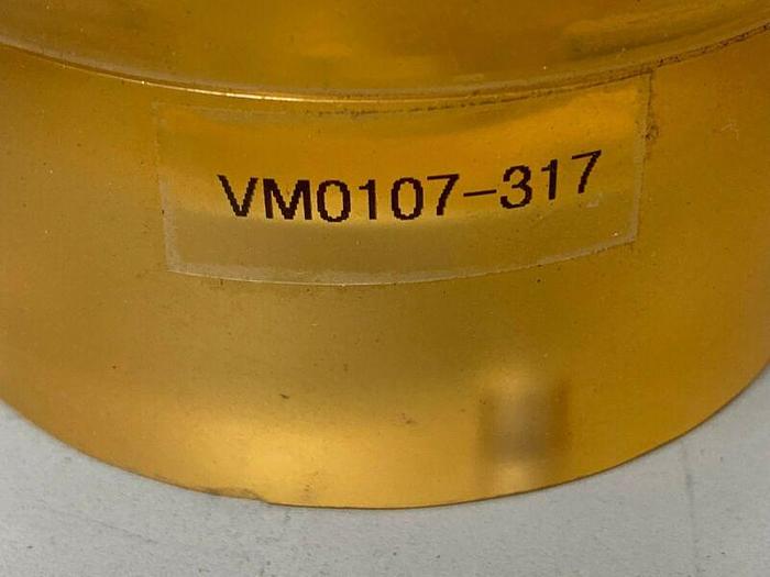 Used Acrylic 400mL VM0107-317 Vessel w/ Multiple .25" Fittings