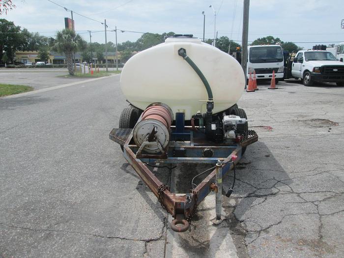 Used 750 Gallon Water Tank And Trailer