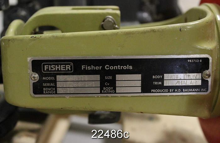 Used Fisher 1" Ball Valve #22486