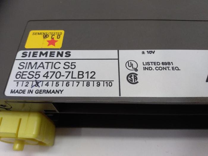 Simatic S5, Analog Output Module 6ES5 470-7LB12, Siemens,  neuwertig