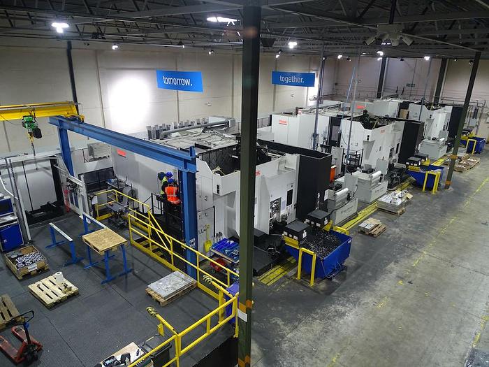 Used 2016 Mazak 3 x HMC Nexus 10800-Il with a Palletech 24