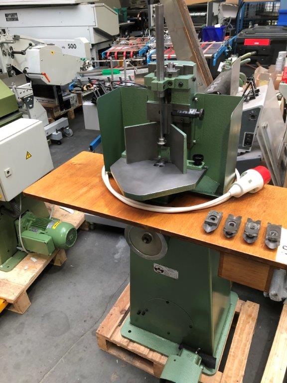 Used Tränklein EK100 motorized corner rounder 1983