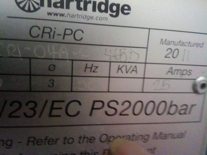 Used 2014 Hartridge CRi-PC