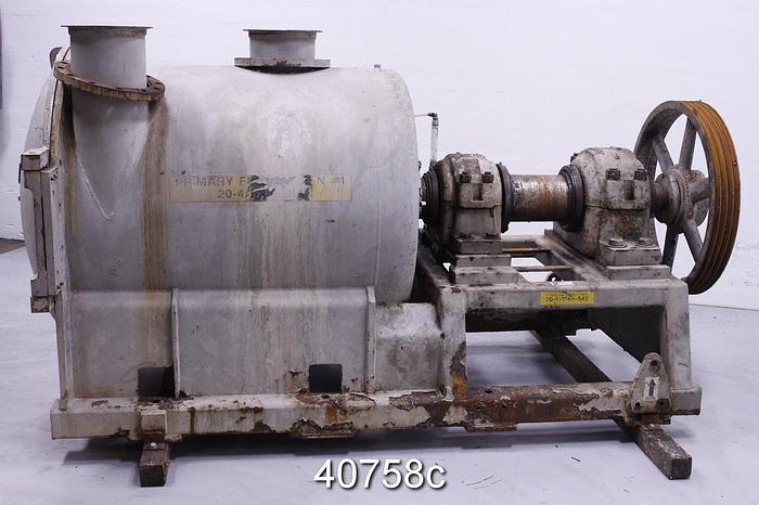 Used Beloit MR-32 Horizontal Pressure Screen, Stainless Steel #40758