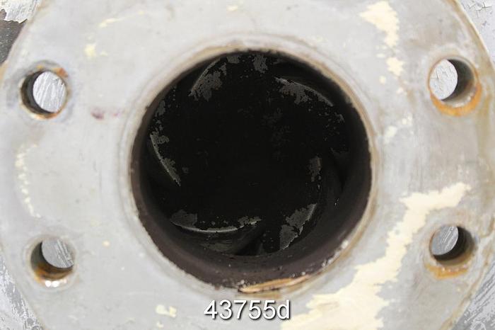 Used Goulds 3196 3x4x10 Pump, Stainless Steel Casing #43755
