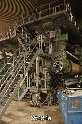 Refurbished Beloit Rebuilt 188" Complete Fourdrinier Paper Machine #35434