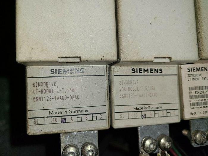 Used Siemens Simodrive 611 Control Unit for Bridgeport CNC VMC Machining Center
