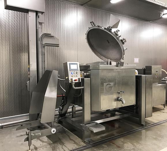 Gernal Model KKM 500 Tilting Boiler Cooking Kettle with Vacuum Pressurized Lid
