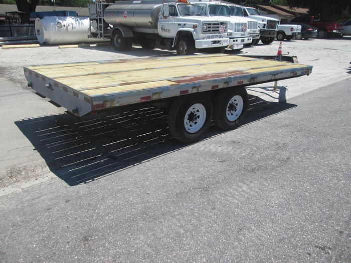 Used 8'x16' Deck Over Tag A Long Trailer