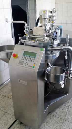Used FRYMA KORUMA JACKETED VACUUM MIXING / PROCESSING VESSEL