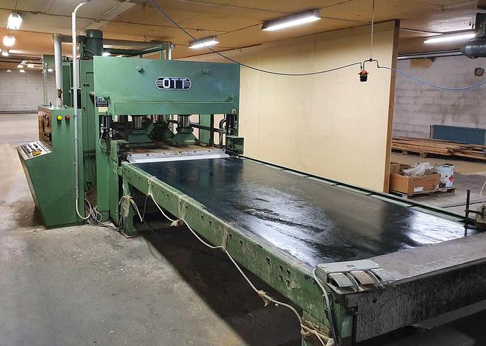 Used 1976 Ott Germany Ott Throughfeed Press D99-280