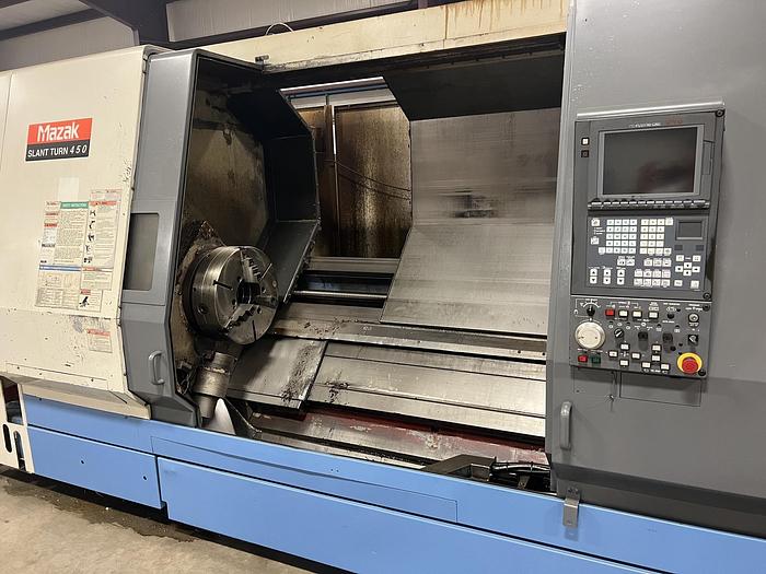 Used 2000 MAZAK Slant Turn 450 CNC Turning Center