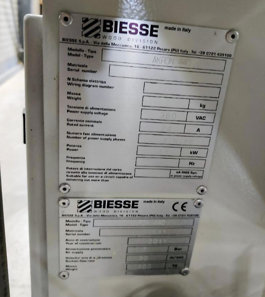 Used Biesse Akron 440 - Edgebanding - 2011