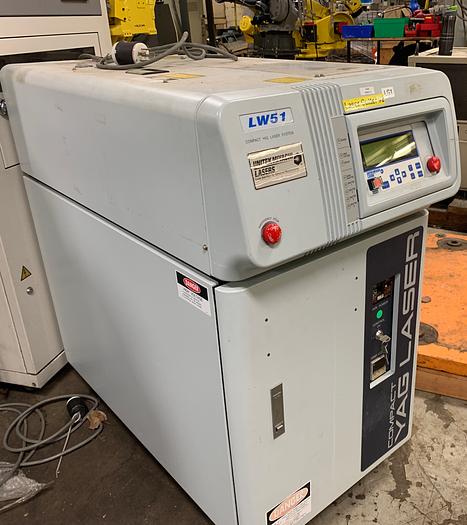 Used MIYACHI UNITEK LW51 COMPACT YAG LASER