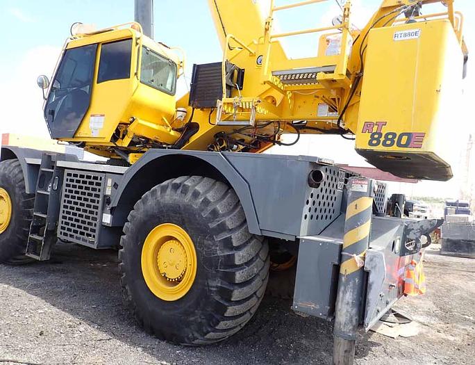 Used 2012 GROVE RT880E